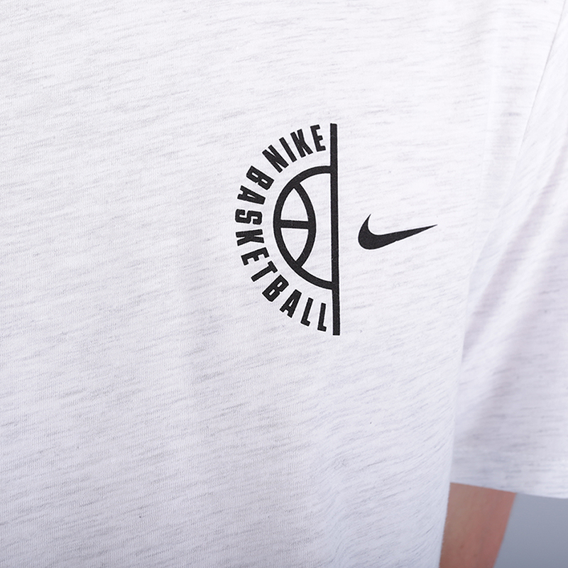 мужская серая футболка Nike Dry Basketball T-Shirt 899433-051 - цена, описание, фото 2